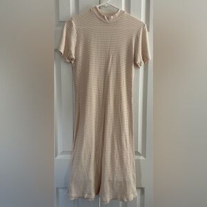 Albion fit ribbed waffle knit dress size small